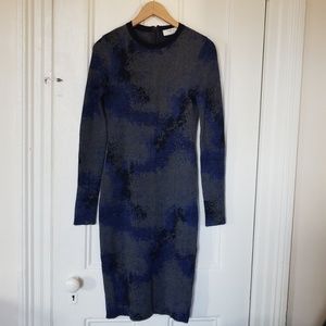 Ports 1961 Midi Length Cashmere Dress, Medium